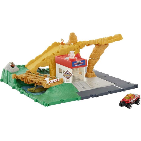 Set de joaca Matchbox Action Drivers, Aventura in canion