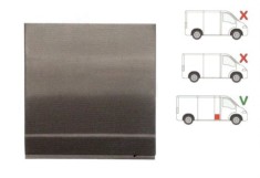 Segment reparatie panou lateral Citroen Jumper (230/244) 06.1994-08.2006, Fiat Ducato (230/244) 03.1994-09.2006, Peugeot Boxer (230/244) 06.1994-08.2