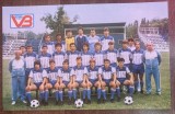 QW28 - Tematica sport - fotbal - lotul echipei de fotbal Victoria Bucuresti - anul 1987