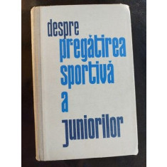 Despre pregatirea sportiva a juniorilor