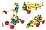 Set de construit vehicule, TechnoK, 6 modele, 139 de piese