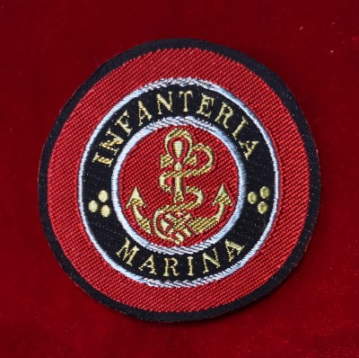Emblema Romania Infanteria Marina, Patch ecuson armata foto