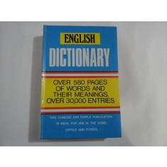 ENGLISH DICTIONARY
