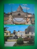 HOPCT LOT 3085 MAUSOLEE IN.. -JUD VRANCEA-2 CARTI POSTALE-CIRCULATE, Circulata, Printata