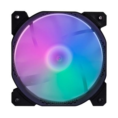 Ventilator carcasa 1stPlayer aRGB F2, 120x120x25 mm silent, Rulment hydraulic, Conector 5 pini, Negru foto