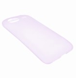 Husa ultraslim mov semitransparenta pentru HTC Sensation / Sensation XE, Gel TPU, Carcasa