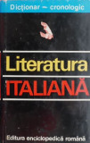 Literatura italiana. Dictionar cronologic