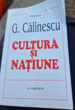 G. Cainescu - Cultura si Natiune