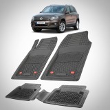 Cumpara ieftin Covorase Volkswagen Tiguan I Compatibile 2007-2016 | Black