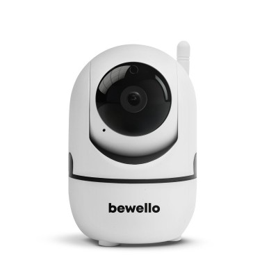 Camera de supraveghere Smart WiFi Bewello, 1080 p, 100 x 64 mm, maxim 10 m, plastic, Alb foto