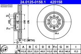 ATE 24.0125-0158.1 Disc frana