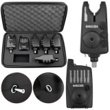 Set avertizoare/senzori wireless Baracuda TLI42, receptor + 5 senzori, culoare neagra