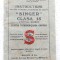 Carnet instructiuni Singer 15 Anul 1927