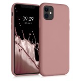 Husa pentru iPhone 11, Silicon, Roz, 50791.193