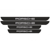 Set Protectie Praguri Sticker Porsche Negru, General