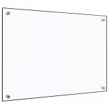 Panou antistropi bucatarie transparent 70x50 cm sticla securiz. GartenMobel Dekor, vidaXL