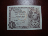 SPANIA 1 PESETA 1948 UNC