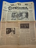 ziarul cotidianul 8 februarie 1993 - articol orasul orastie