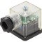 Conector cu valvă mufă format A 18mm mamă PIN 3 &icirc;n unghi 90&deg;