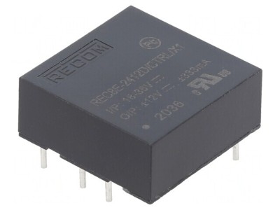 Convertor DC/DC 8W 18-36V la 12V/-12V foto