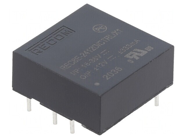 Convertor DC/DC 8W 18-36V la 12V/-12V