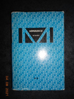 ION MINULESCU - SCRIERI volumul 2 PROZA SI TEATRU (1968, editie cartonata) foto