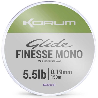 Fir Monofilament Korum Glide Finesse Mono 150m, 0.19mm, 5.5lb foto