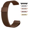 Curea tip Milanese Loop compatibila cu Apple Watch 9|8|7|6|5|4|3|2|1 Series, 49mm|45mm|44mm|42mm, Coffee