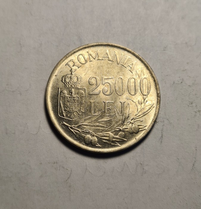 25000 lei 1946 UNC