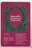 bnk cld Calendar de buzunar 1978 - Magazinele Romarta