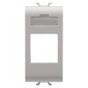 Carcasa conector date 1M Gewiss Chorus bej satinat MAT GW13431