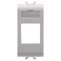 Carcasa conector date 1M Gewiss Chorus bej satinat MAT GW13431