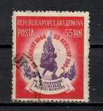 Romania 1954, LP.370 - A X-a aniversare a eliberării patriei, Stampilat