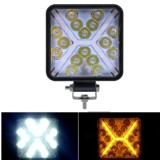 16 LED Lumini de lucru Faruri Patrat Lampa Proiector 12V 24V pentru Camion tractor Suv 4WD