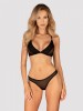 Set Latinesa Obsessive, Negru, XS/S