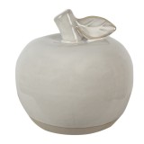Cumpara ieftin Set 2 mere decorative portelan bej 8x8 cm