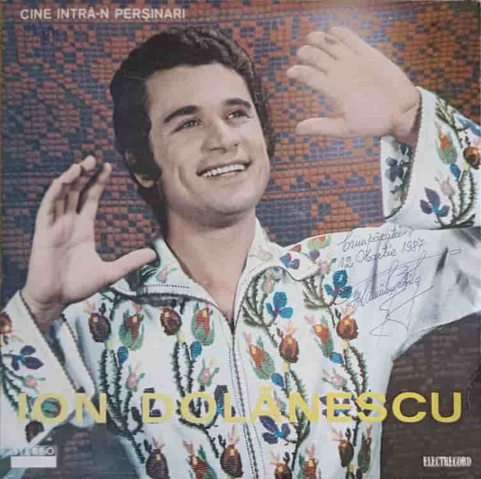 Disc vinil, LP. CINE INTRA-N PERSINARI-ION DOLANESCU-264505