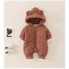 Combinezon din fas caramiziu (Marime Disponibila: 9-12 luni (Marimea 20