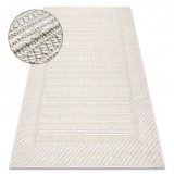 Covor JERSEY 19261 bej - Cadru, structurale, bucla BOHO, 60x100 cm
