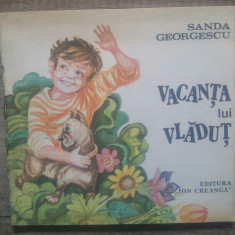 Vacanta lui Vladut - Sanda Georgescu/ ilustratii Octavia Taralunga