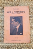 Ioan Ichim - Gib I. Mihaescu (Studiu literar) 1942