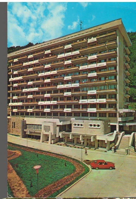 CPIB 15174 - CARTE POSTALA - SLANIC MOLDOVA. COMPLEXUL SANATORIAL