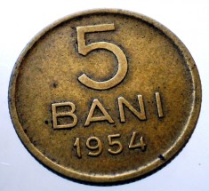 7.166 ROMANIA RPR 5 BANI 1954 foto