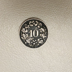 Elveția - 10 centimes/rappen (1915) monedă s154