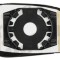 Geam oglinda VW Fox (5Z1) 04.2005- Partea Dreapta Crom Convex Fara Incalzire 5Z0857522F