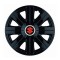 Set 4 Capace Roti, potrivite jantelor de R16, pentru Suzuki, model Cosmos Negru