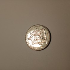 Di.136. Moneda 5 Franci Franta Nichel