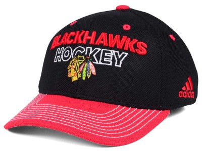 Chicago Blackhawks șapcă de baseball adidas NHL Locker Room Structured Flex Cap - S/M foto