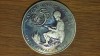 Malawi - moneda uriasa argint ⌀ 38.5 mm - 5 kwacha 1995 PROOF - Natiunile Unite, Africa
