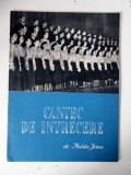 Partitura: Cantec de intrecere, de Hilda Jerea, cor si pian